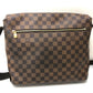 LOUIS VUITTON N51211 Damier Brooklyn MM Messenger Bag Shoulder Bag Damier Canvas Women's Ebene