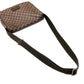 LOUIS VUITTON N51211 Damier Brooklyn MM Messenger Bag Shoulder Bag Damier Canvas Women's Ebene