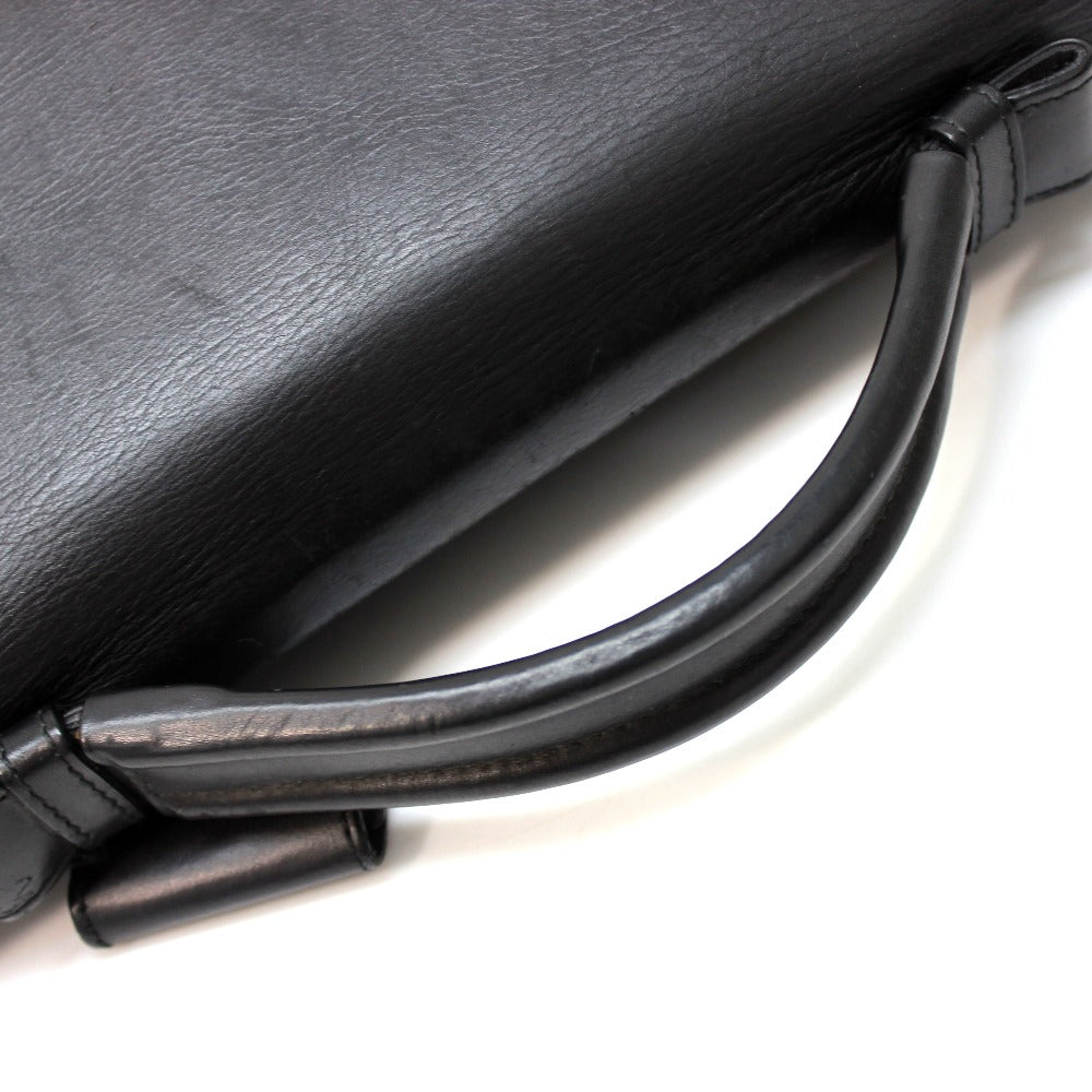 BOTTEGA VENETA 113095 トートバッグ ハンドバッグ カバン ブリーフケース ビジネスバッグ レザー メンズ ブラック ブラック