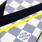 LOUIS VUITTON N64007 Damier Coastline America's Cup Portefeuille Brazza Long Wallet in Damier Azur Canvas, Unisex, Azur