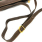 GUCCI 001115 0918 GGプラス ウェビングライン カバン ポシェット ショルダーバッグ PVC/レザー レディース オールドグッチ