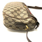 GUCCI 001115 0918 GGプラス ウェビングライン カバン ポシェット ショルダーバッグ PVC/レザー レディース オールドグッチ