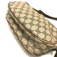 GUCCI 001115 0918 GGプラス ウェビングライン カバン ポシェット ショルダーバッグ PVC/レザー レディース オールドグッチ