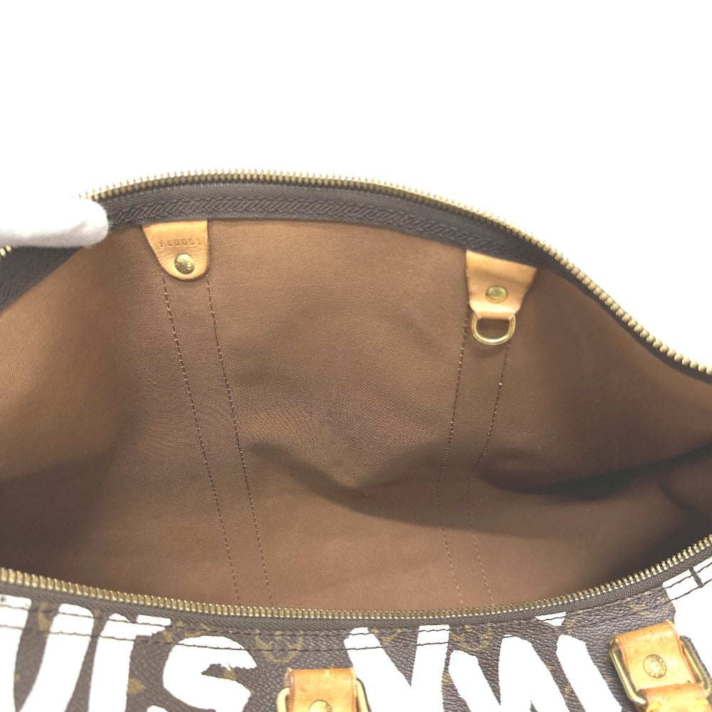 LOUIS VUITTON M92197 Monogram Graffiti Keepall 50 Boston Bag, Travel Bag, Boston Bag, Monogram Graffiti Canvas, Unisex, Brown