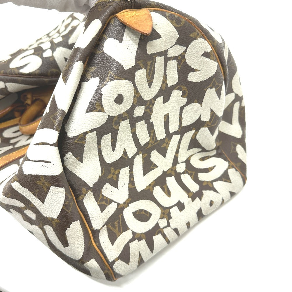 LOUIS VUITTON M92197 Monogram Graffiti Keepall 50 Boston Bag, Travel Bag, Boston Bag, Monogram Graffiti Canvas, Unisex, Brown