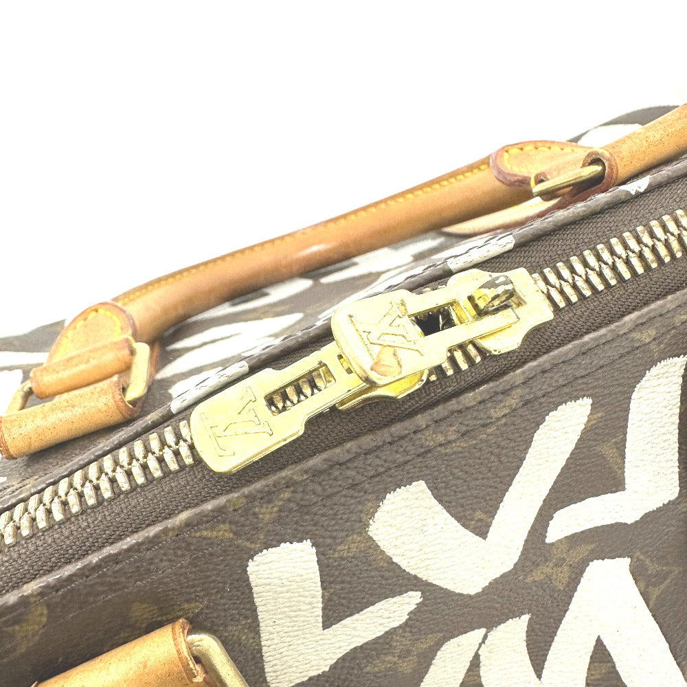 LOUIS VUITTON M92197 Monogram Graffiti Keepall 50 Boston Bag, Travel Bag, Boston Bag, Monogram Graffiti Canvas, Unisex, Brown