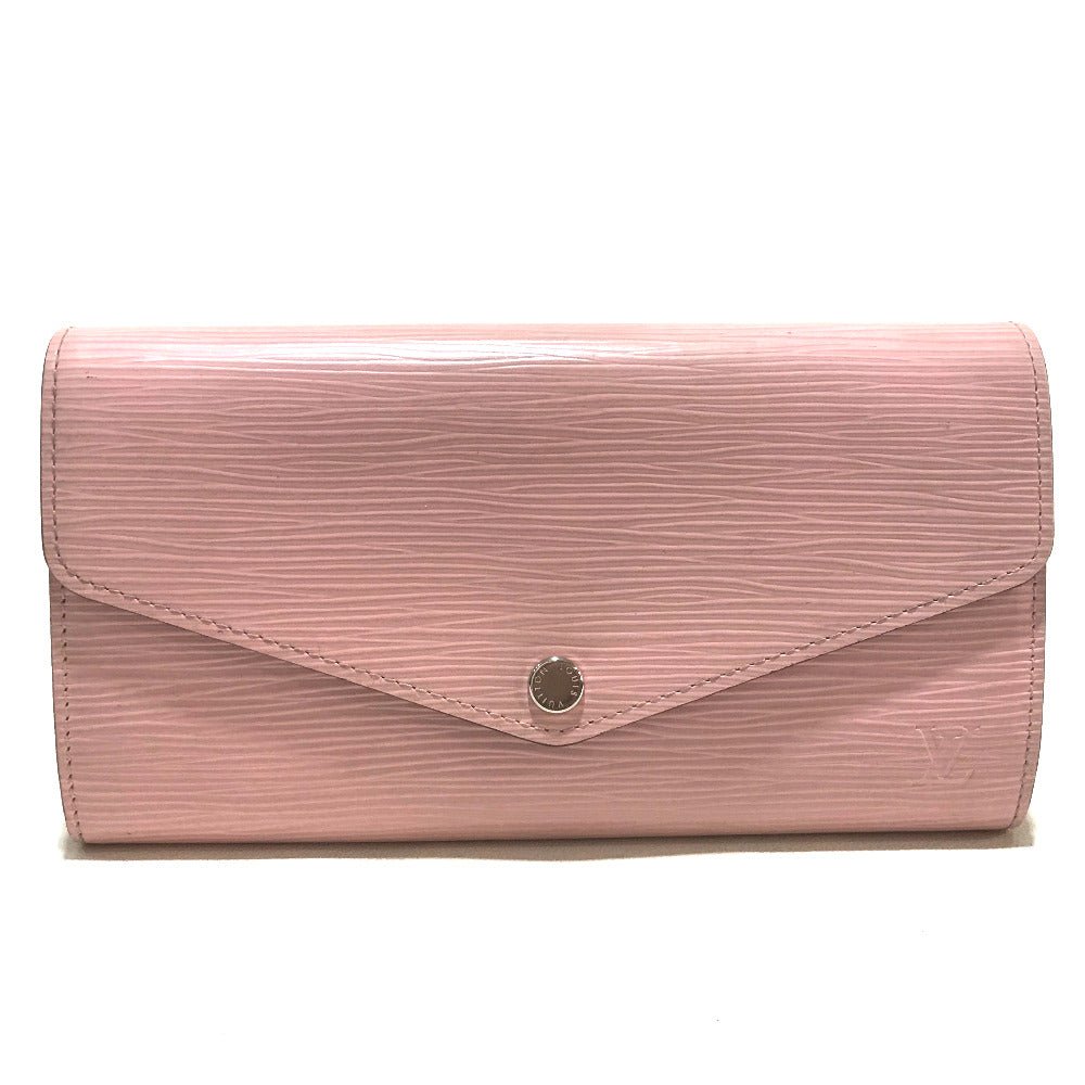 LOUIS VUITTON M61394 エピ ポルトフォイユ サラ 2つ折り財布 エピレザー レディース ローズナクレ ピンク