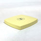 CHANEL 138065 CC Coco Mark Miroir Double Faceted Compact with Double Mirror, Plastic, Women's, Ovny, 129, Yellow