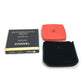 CHANEL 138064 CC Coco Mark Miroir Double Faceted Compact with Double Mirror, Plastic, Women's, Premiere Dame, 121, Orange