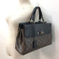 LOUIS VUITTON M41737 Monogram Venus Bag, 2-Way Tote Bag, Shoulder Bag, Handbag, Monogram Canvas, Women's, Noir, Black