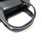 Salvatore Ferragamo Gancini Leather Handbag, Navy Blue