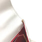 CELINE Vintage Chain Lock Tote Bag, Leather Handbag, Women's, White