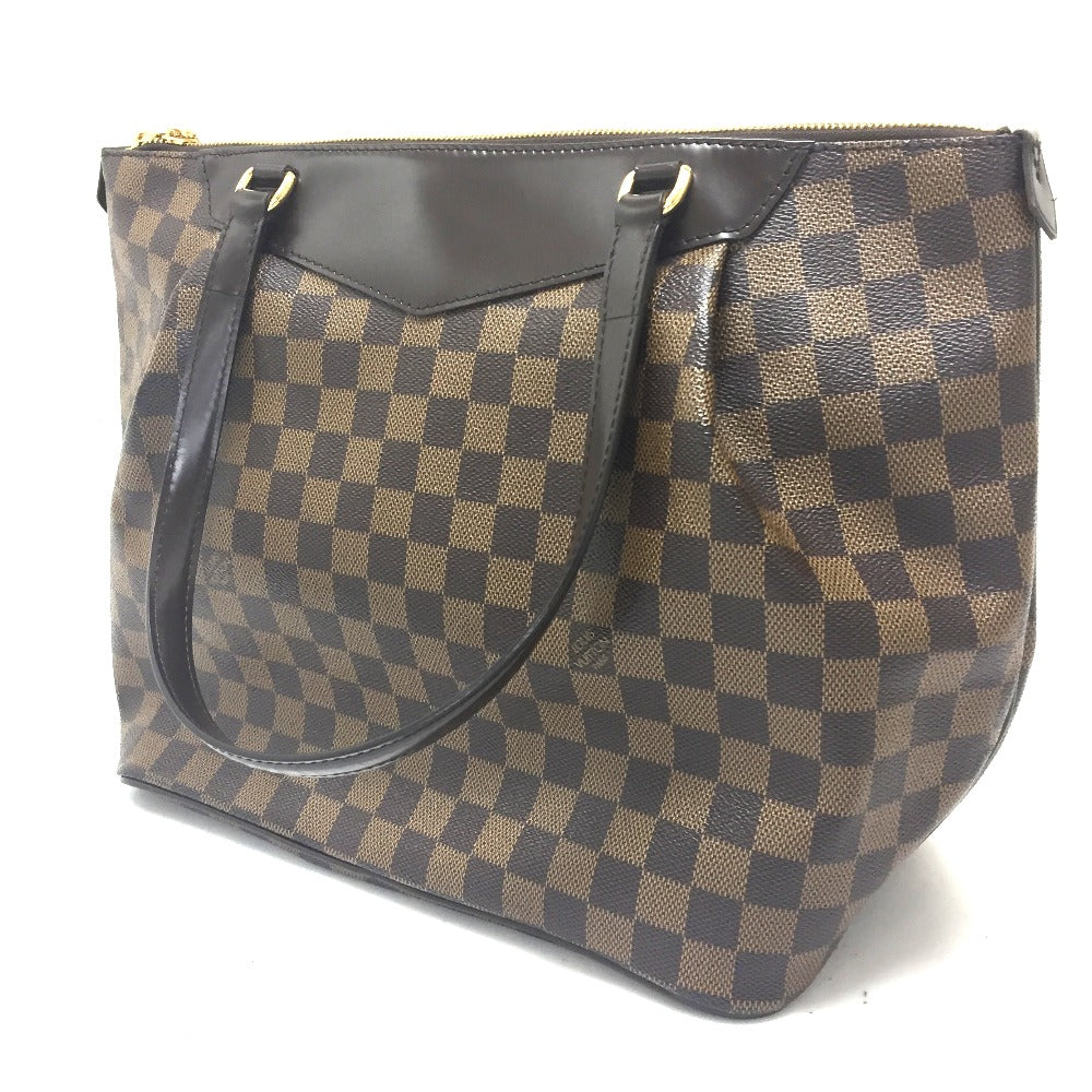 LOUIS VUITTON N41103 ダミエ ウエストミンスターGM カバン トートバッグ ショルダーバッグ ダミエキャンバス レディース エベヌ ブラウン