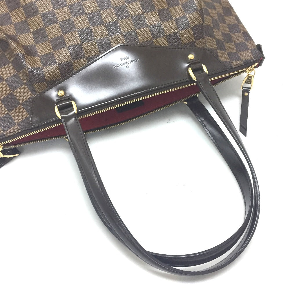 LOUIS VUITTON N41103 ダミエ ウエストミンスターGM カバン トートバッグ ショルダーバッグ ダミエキャンバス レディース エベヌ ブラウン