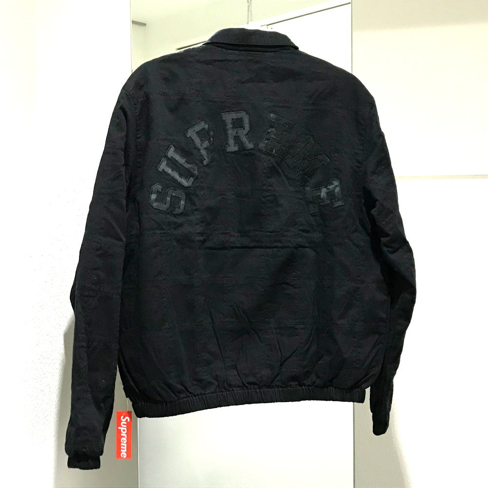 Supreme 19SS Patchwork Harrington Jacket ジャケット パッチワークハリントン ジャケット コットン メンズ ブラック ブラック