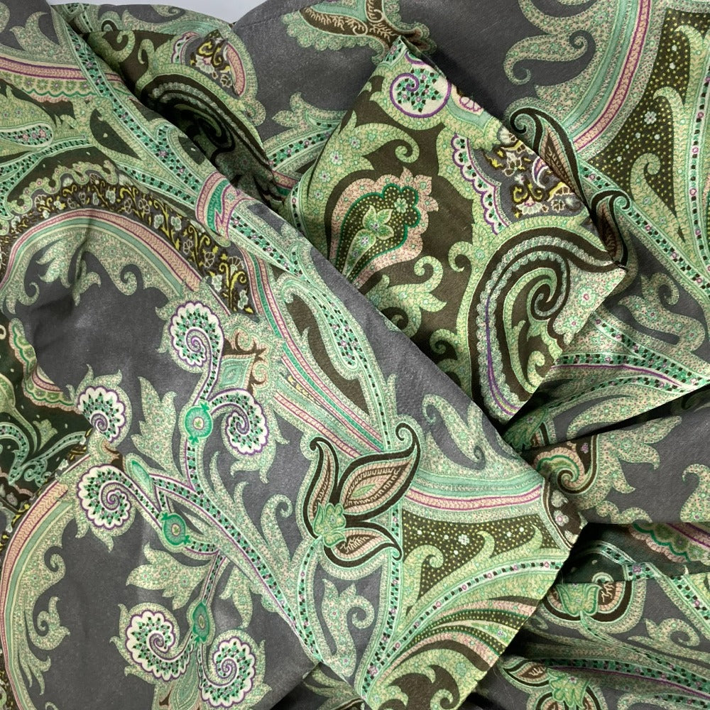 ETRO アパレル ペイズリー柄 袖あり ワンピース ウール レディース - brandshop-reference