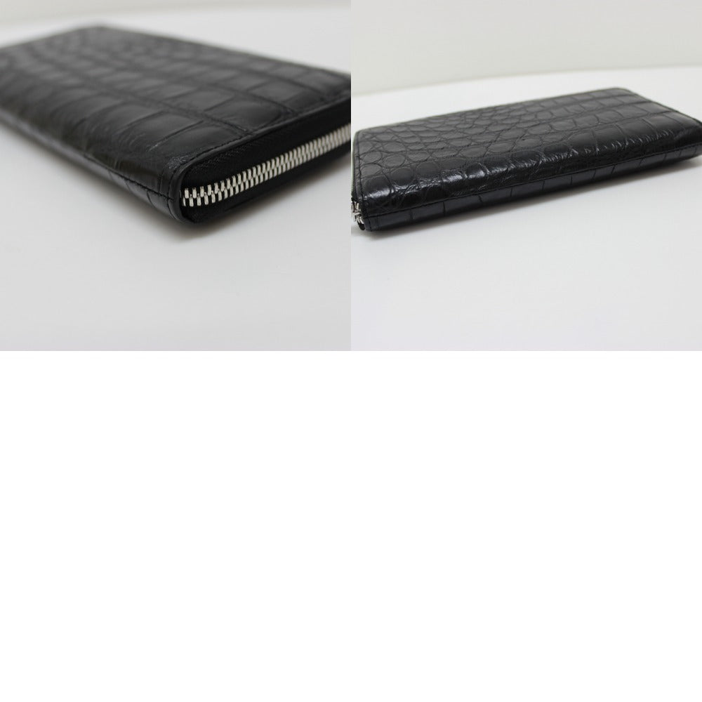 no brand メンズ レディース ラウンドファスナー長財布 クロコダイル レディース 長財布（小銭入れあり） - brandshop-reference