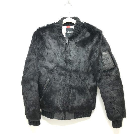 JOYRICH リアルファー 国旗 ジャケット ラビットファー メンズ - brandshop-reference