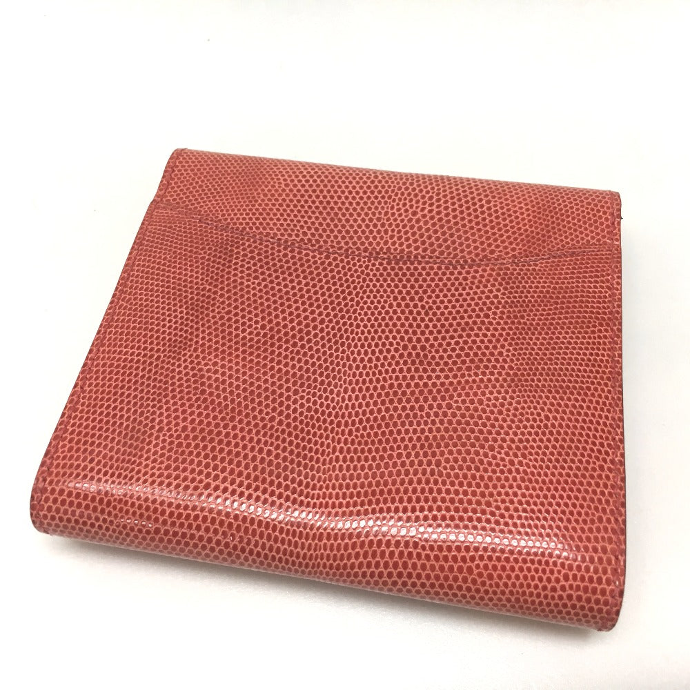 HERMES N□刻 コンパクトウォレット コンタンス リザード レディース 二つ折り財布（小銭入れあり） - brandshop-reference