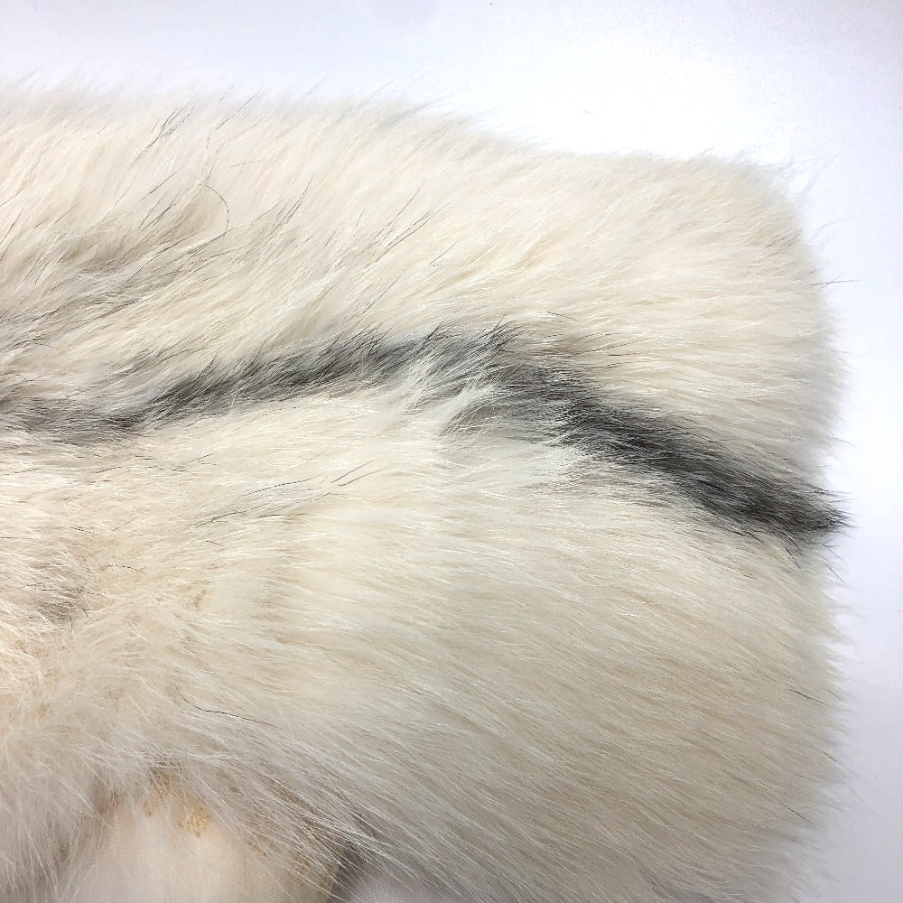 Dior 86FUR250I820 ハート スカーフ ファー マフラー ナイロン レディース - brandshop-reference