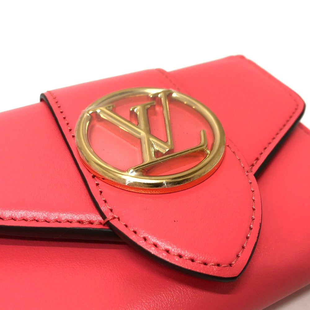 LOUIS VUITTON M69177 LVサークル ポルトフォイユ LV ポンヌフ コンパクト ウォレット 3つ折り財布 レザー レディース - brandshop-reference