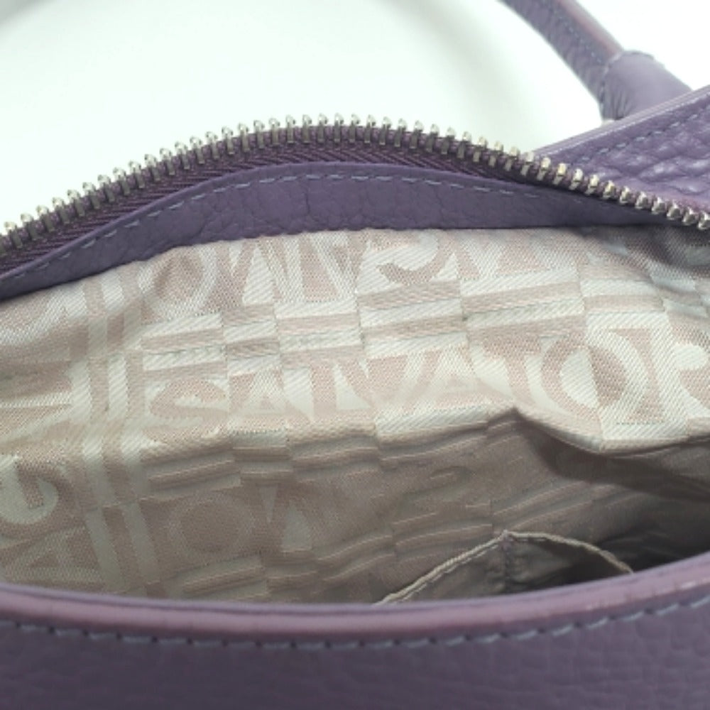Salvatore Ferragamo AB-215370 ガンチーニ マリッサ 肩掛け ハンドバッグ レザー レディース - brandshop-reference
